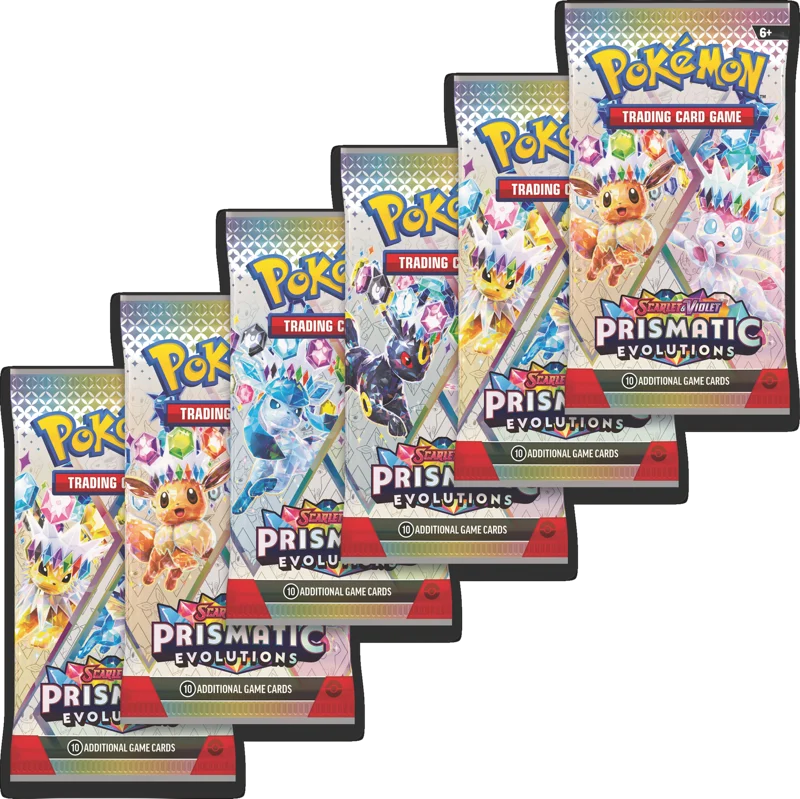 Pokemon TCG: Prismatic Evolutions Booster Pack (10 Cards)