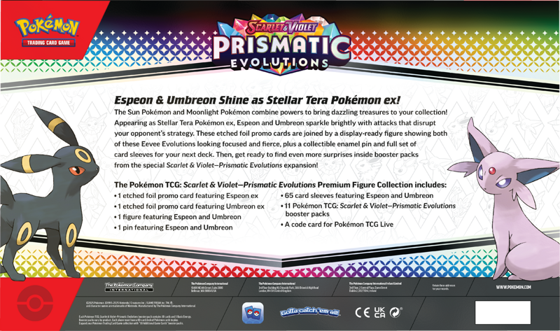 Pokemon TCG: Prismatic Evolutions Premium Figure Collection