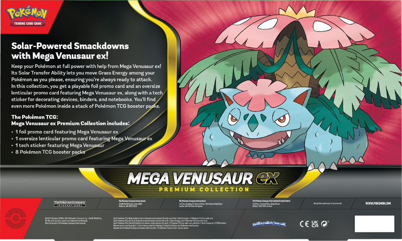 Pokemon TCG: Mega Venusaur EX Premium Collection