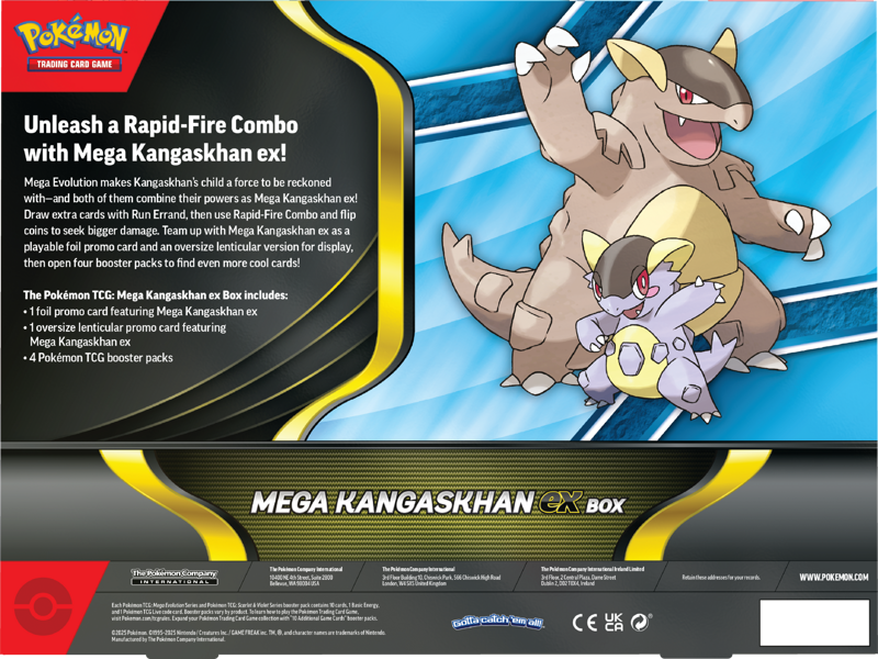 Pokemon TCG: Mega Kangaskhan EX Collection Box