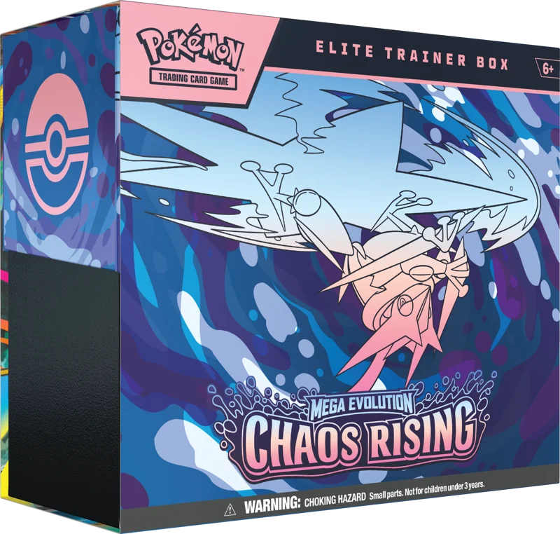 Pokemon TCG Mega Evolution Chaos Rising Elite Trainer Box ETB