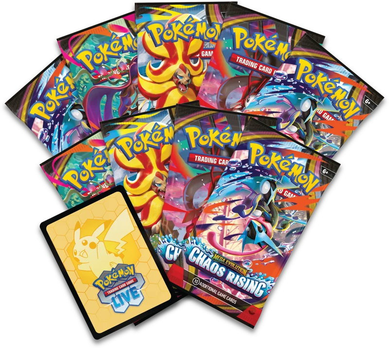 Pokemon TCG Mega Evolution Chaos Rising Elite Trainer Box ETB