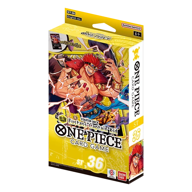 One Piece Card Game: Eustace "Captain" Kid Starter Deck (ST36)