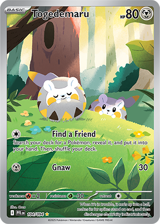 104/094 - Togedemaru (Illustration Rare)
