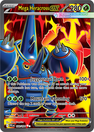 108/094 - Mega Heracross Ex (Ultra Rare)