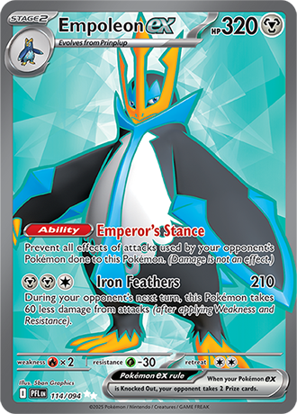 114/094 - Empoleon Ex (Ultra Rare)