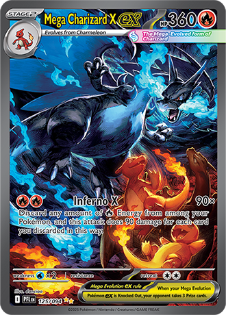 125/094 - Mega Charizard X Ex (Special Illustration Rare)