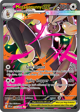 128/094 - Mega Lopunny Ex (Special Illustration Rare)