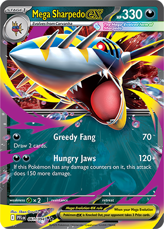 061/094 - Mega Sharpedo Ex