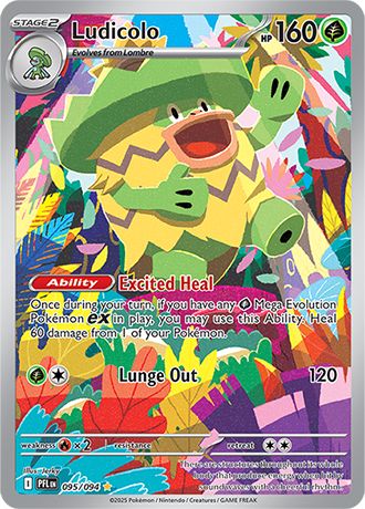 095/094 - Ludicolo (Illustration Rare)