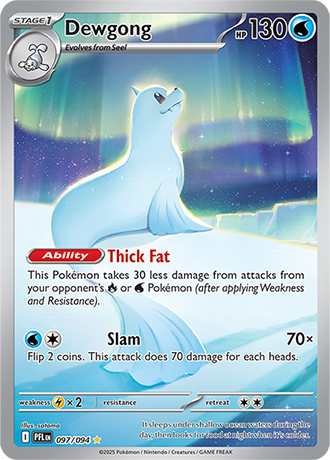 097/094 - Dewgong (Illustration Rare)