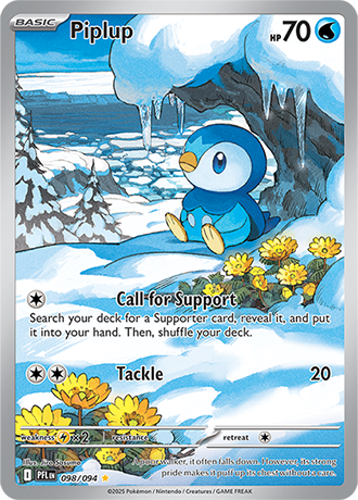 098/094 - Piplup (Illustration Rare)
