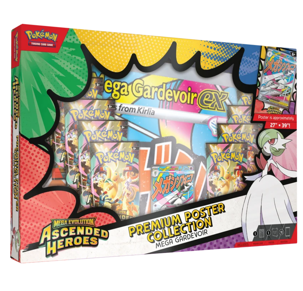 Pokemon TCG: Ascended Heroes - Premium Poster Collection Mega Gardevoir EX