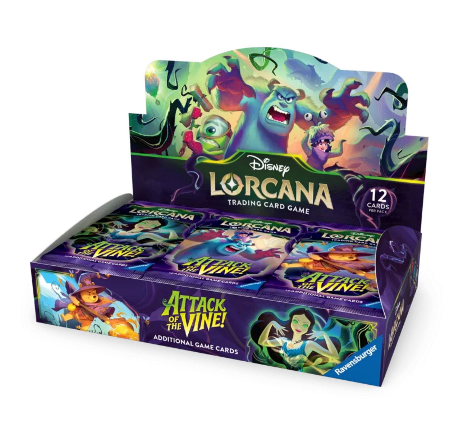 Disney Lorcana - Attack of the Vine Booster Display (24 Packs)