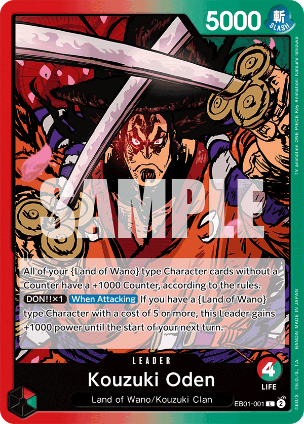 EB01-001 - Kouzuki Oden (Leader)