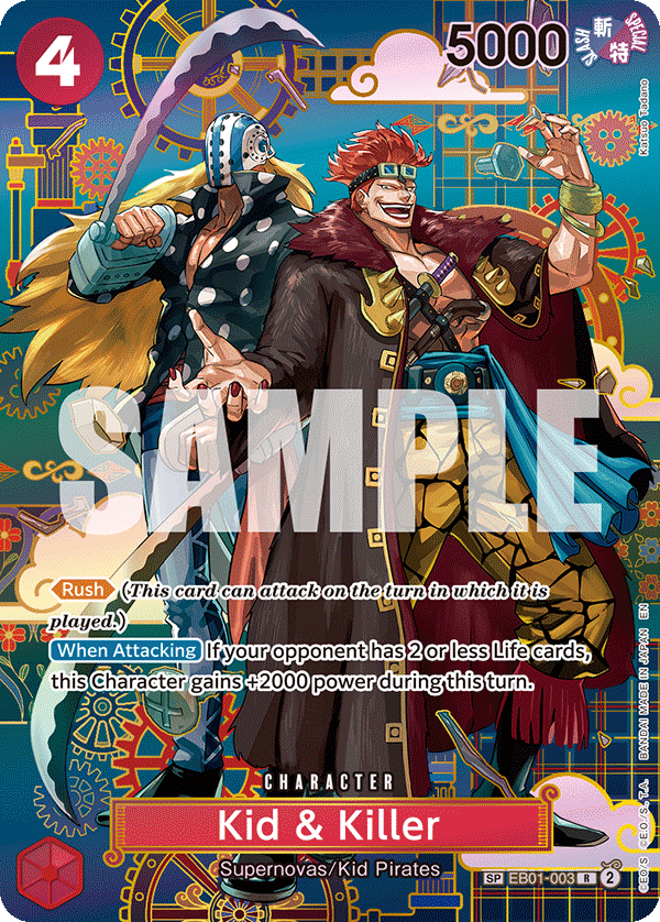 EB01-003 - Kid & Killer (Alt Art) (Special)