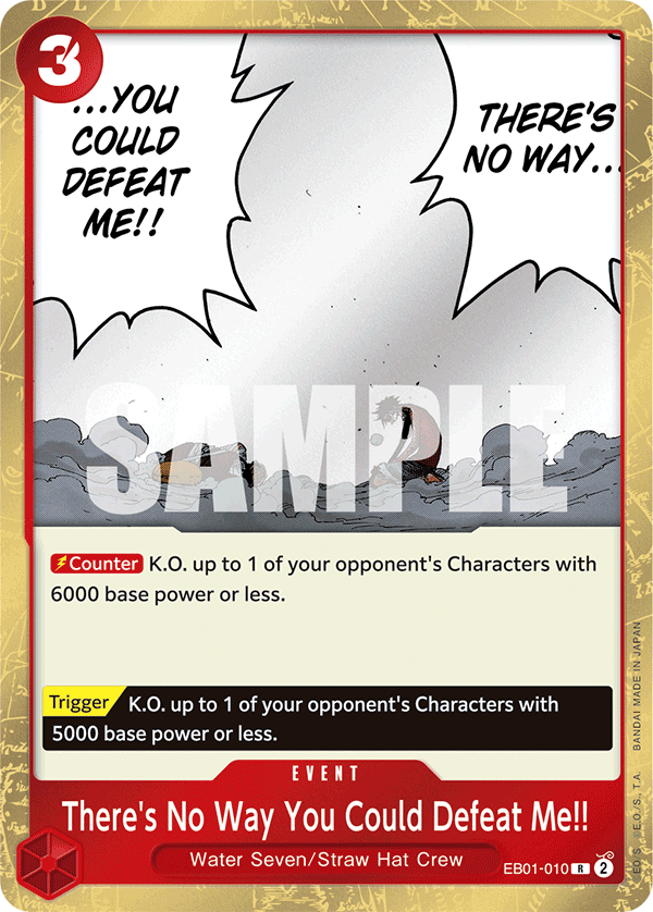 EB01-010 - There's No Way You Could Defeat Me!!