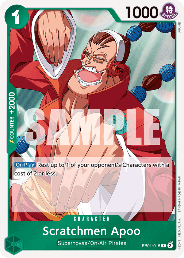 EB01-015 - Scratchmen Apoo