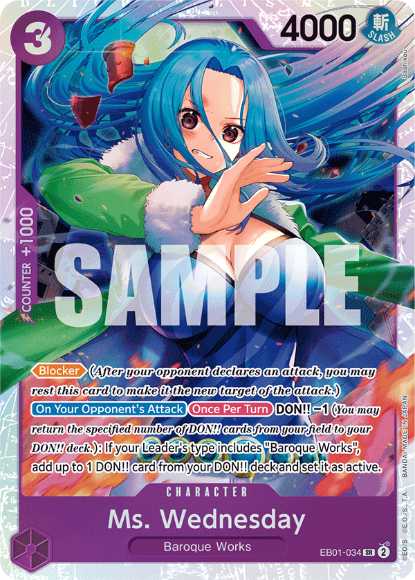 EB01-034 - Ms. Wednesday (SR)
