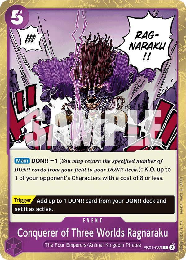 EB01-039 - Conquerer of Three Worlds Ragnaraku