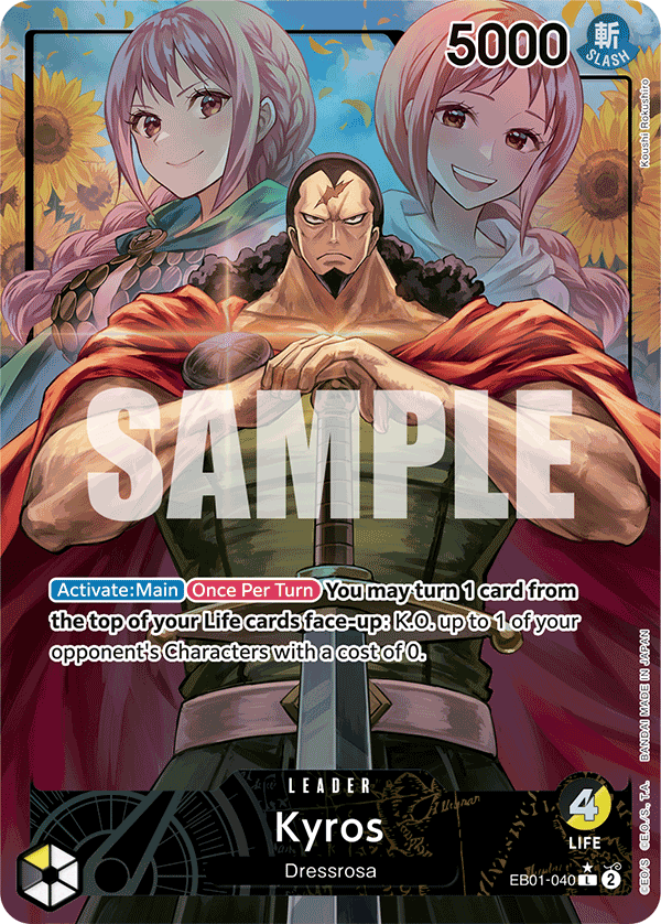 EB01-040 - Kyros (Leader) (Alt Art)