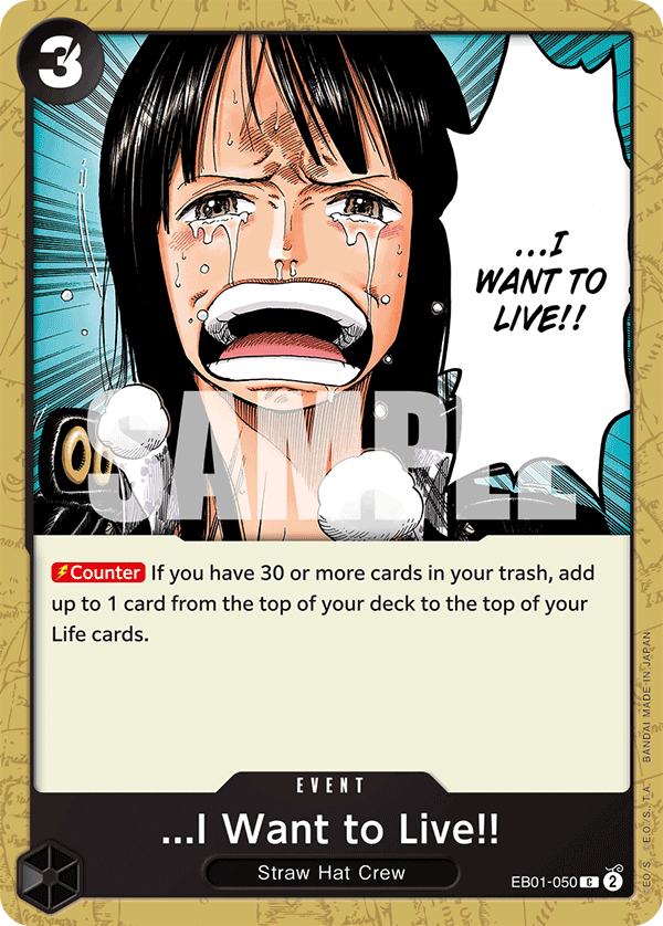 EB01-050 - ...I Want to Live!!
