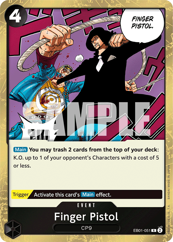 EB01-051 - Finger Pistol