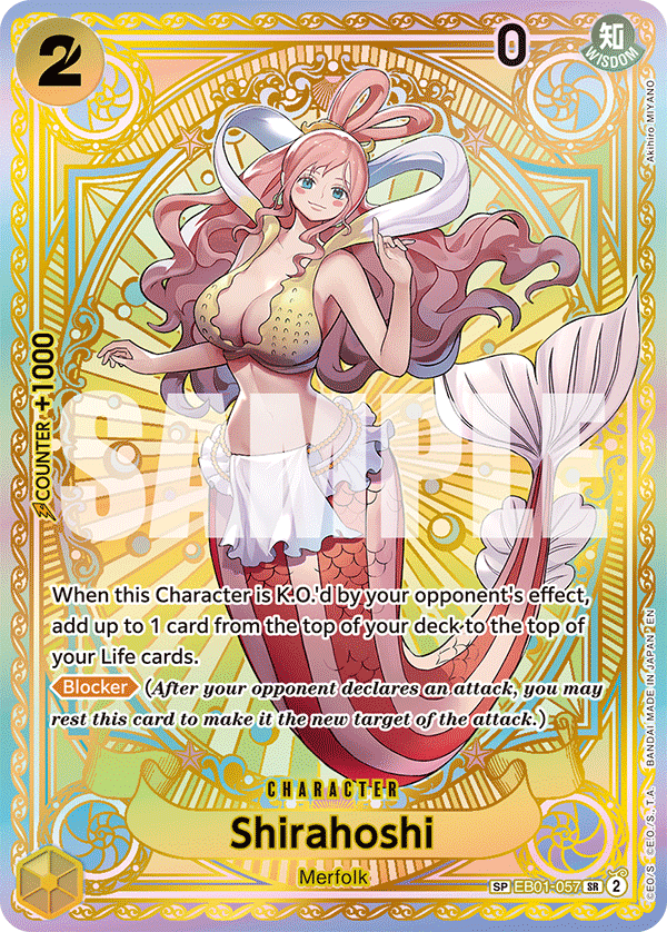 EB01-057 - Shirahoshi (SR) (Alt Art) (Special)