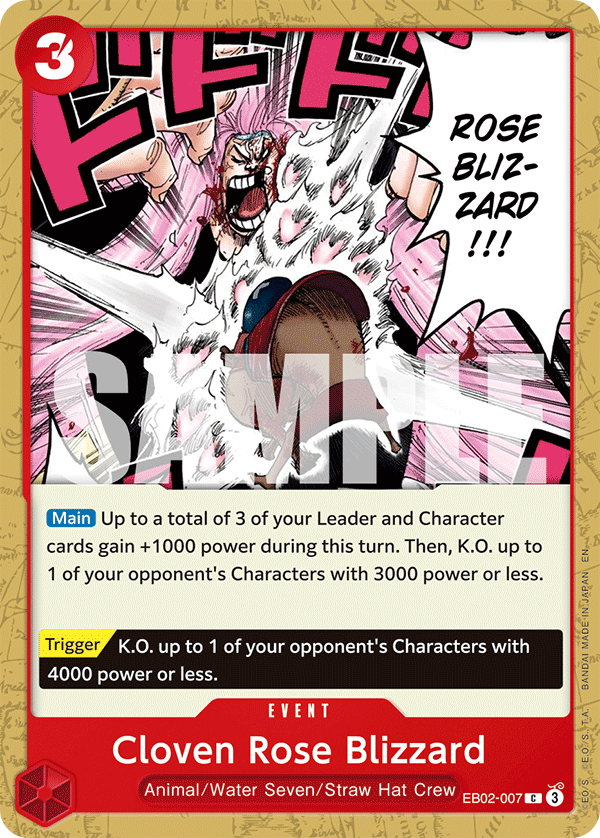 EB02-007 - Cloven Rose Blizzard