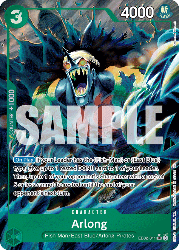 EB02-011 - Arlong (SR) (Alt Art)
