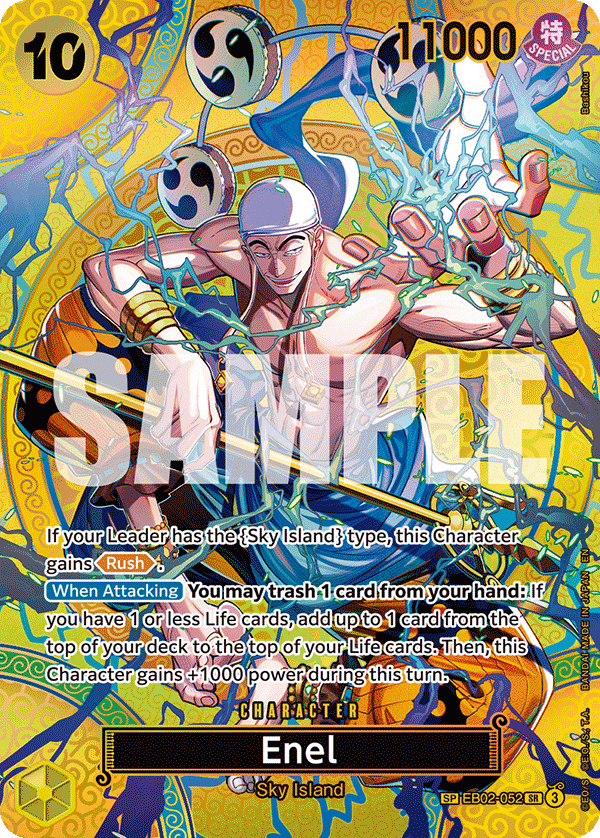 EB02-052 - Enel (Alt Art) (Special Card)