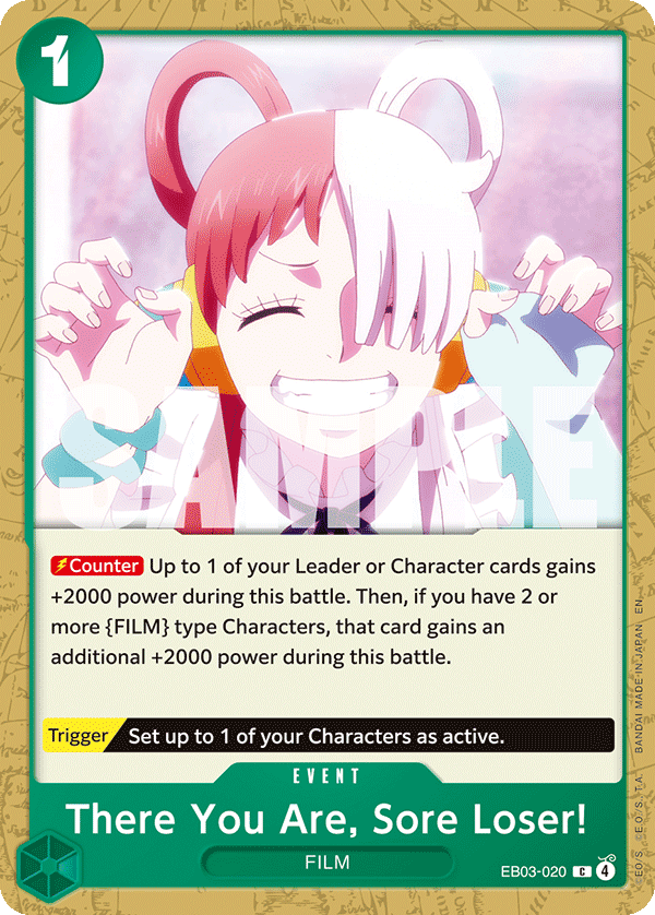 EB03-020 - There You Are, Sore Loser!
