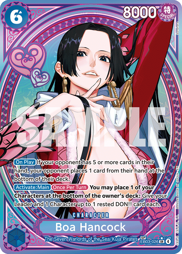 EB03-026 - Boa Hancock (SR) (Alt Art) (Special Card)