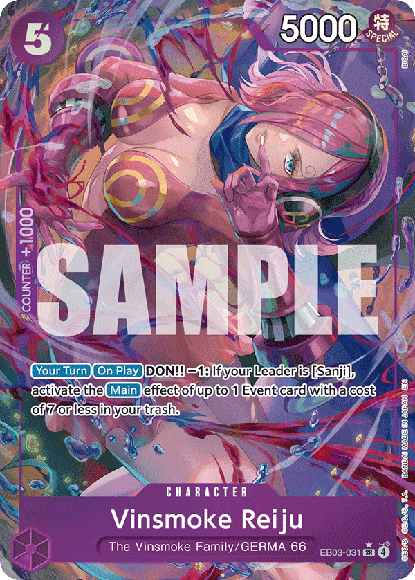 EB03-031 - Vinsmoke Reiju (SR) (Alt Art)