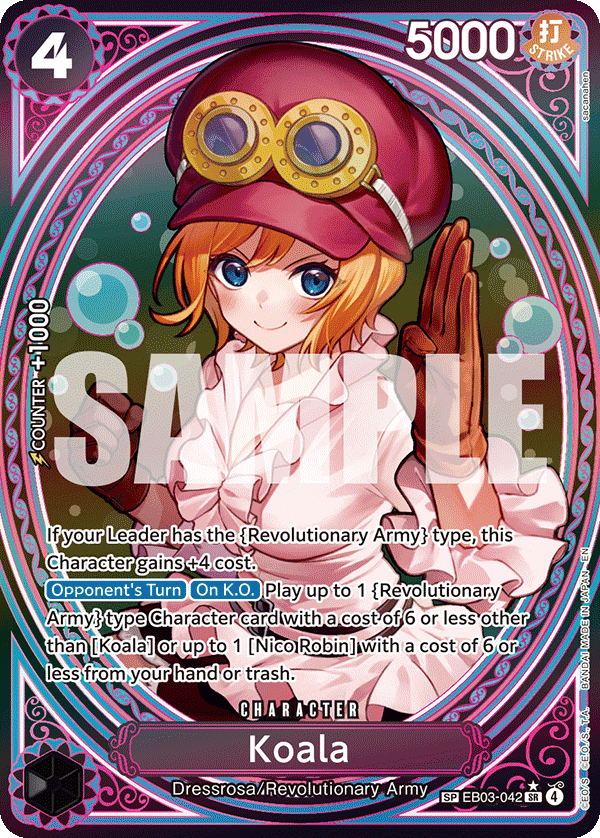 EB03-042 - Koala (SR) (Alt Art) (Special Card)