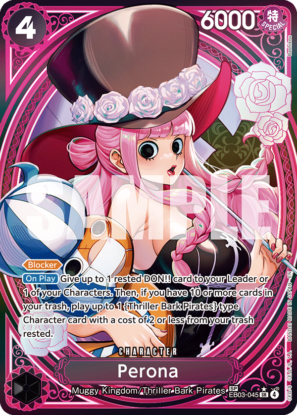 EB03-045 - Perona (SR) (Alt Art) (Special Card)