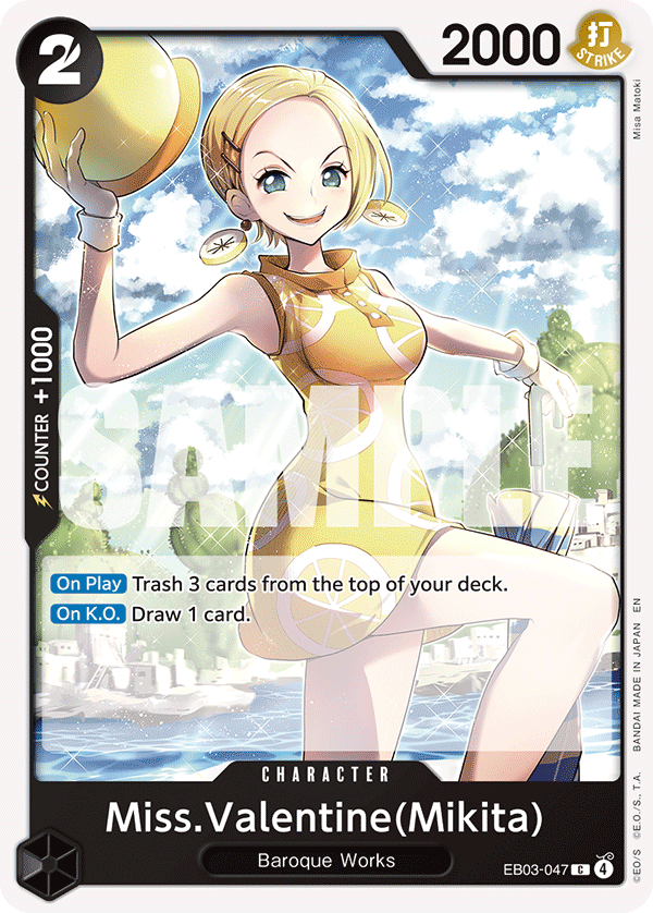 EB03-047 - Miss.Valentine(Mikita)