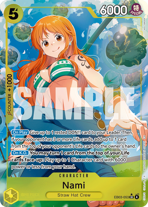 EB03-053 - Nami (SR) (Alt Art)