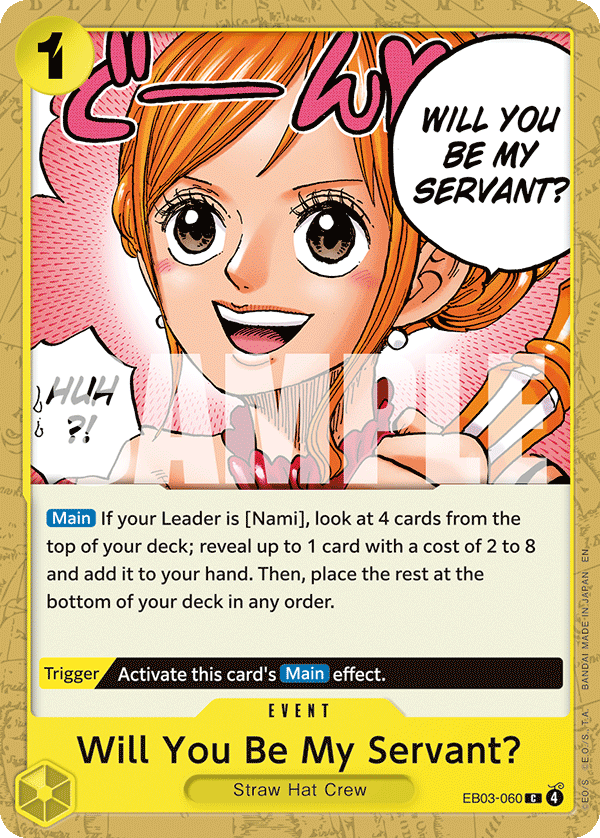 EB03-060 - Will You Be My Servant?
