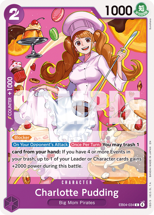 EB04-034 - Charlotte Pudding