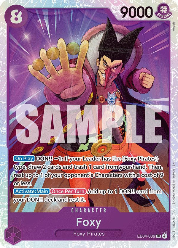 EB04-036 - Foxy (SR)