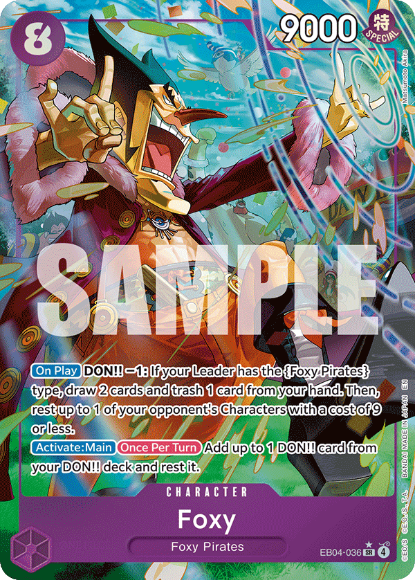 EB04-036 - Foxy (SR) (Alt Art)