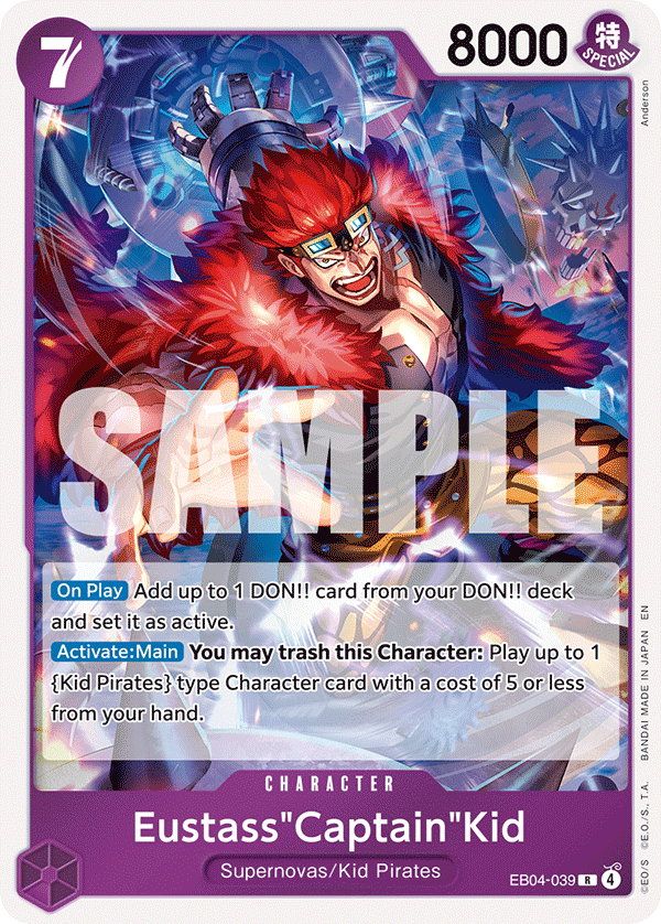 EB04-039 - Eustass"Captain"Kid