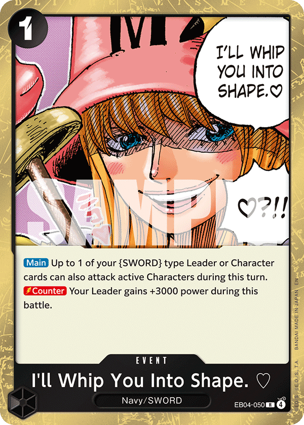 EB04-050 - I'll Whip You Into Shape. ♡