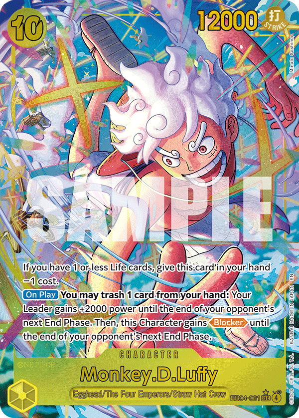 EB04-061 - Monkey.D.Luffy (SEC) (Alt Art)