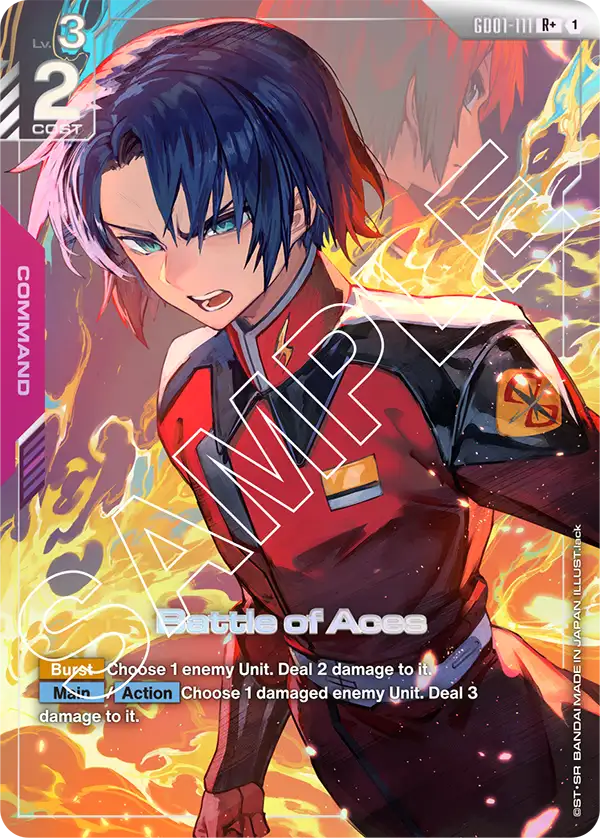 GD01-111 - Battle of Aces (R+) (Alt Art)