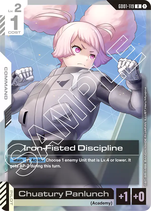 GD01-119 - Iron-Fisted Discipline (R)