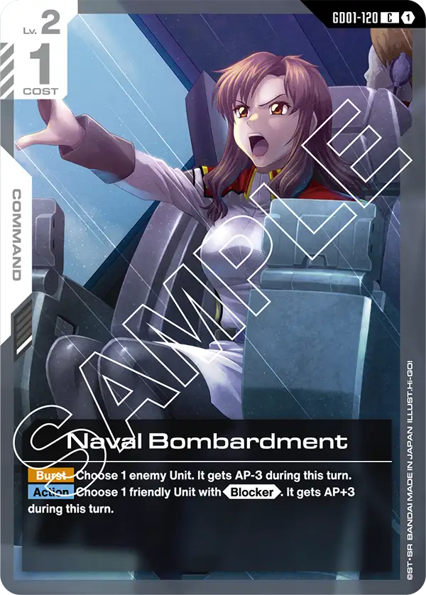 GD01-120 - Naval Bombardment