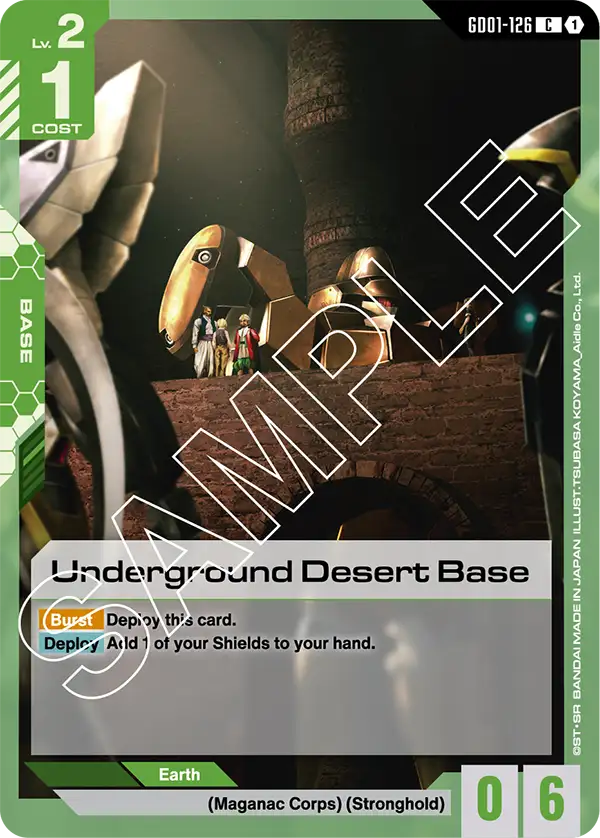 GD01-126 - Underground Desert Base