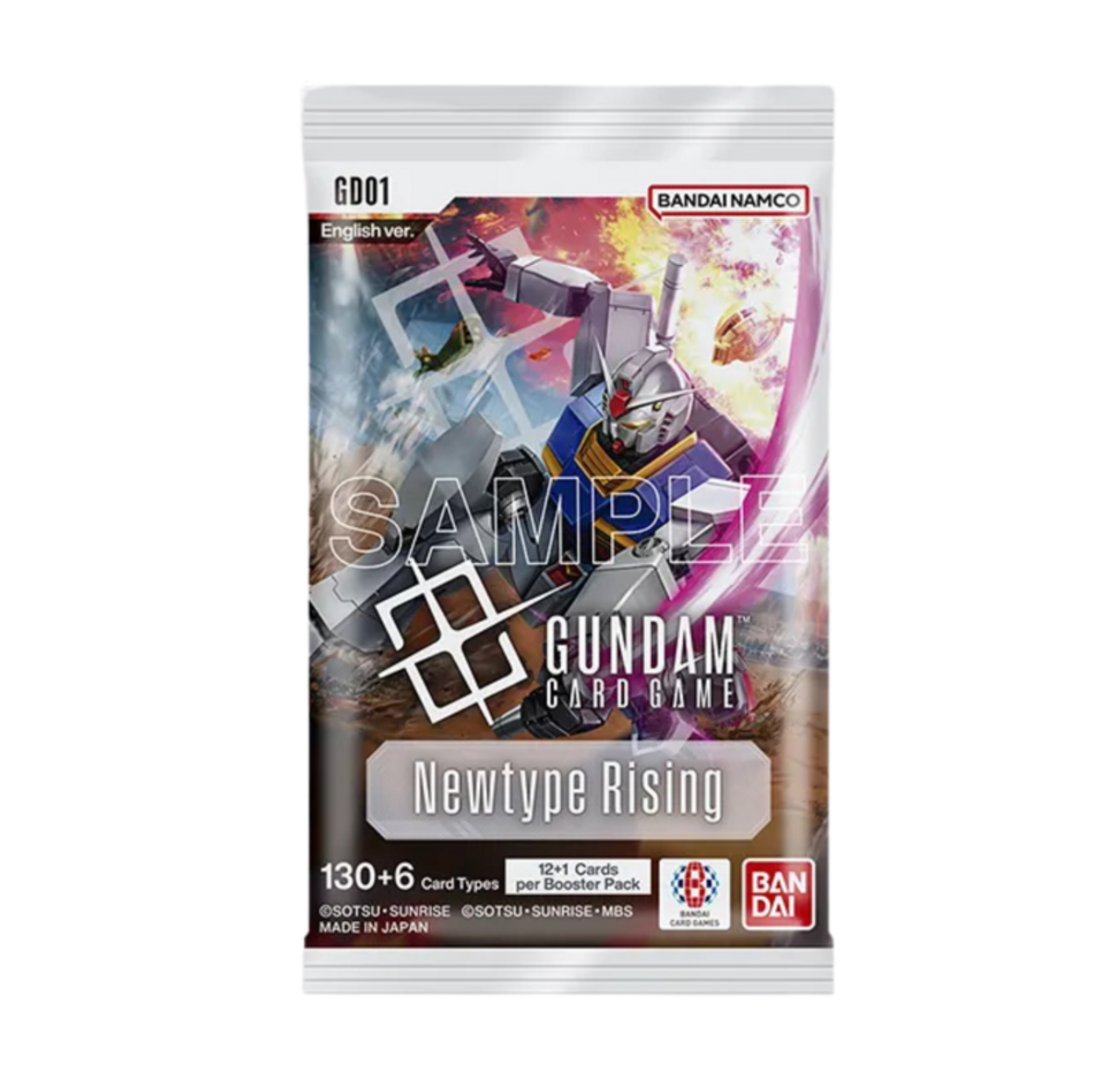 Gundam Card Game - Newtype Rising Booster Pack (12 Cards)
